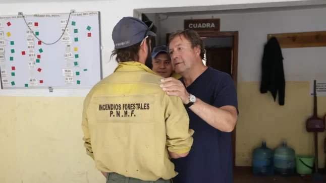 Weretilneck destacó la solidaridad en la lucha contra incendios