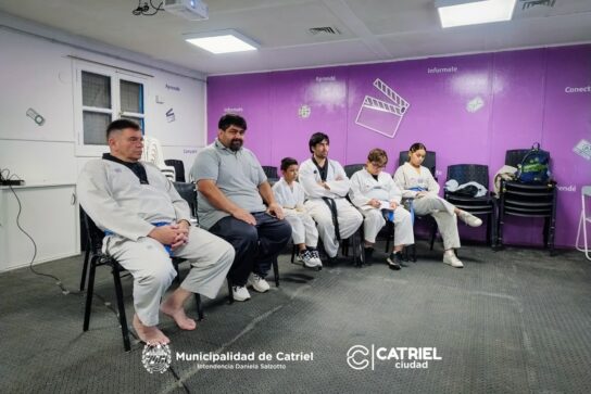 Catriel presente en el 1er Campus Virtual de Poomsae y Parapoomsae 2025