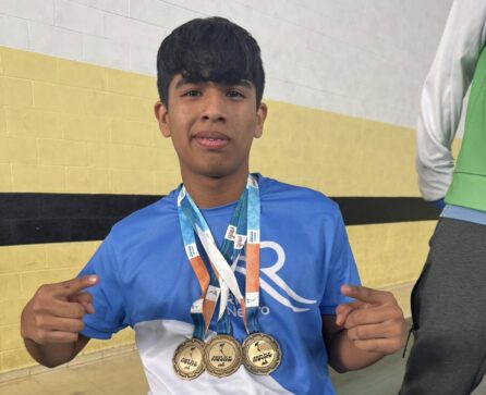 El Catrielense Nacho Serra es triple campeón en los Juegos Patagónicos