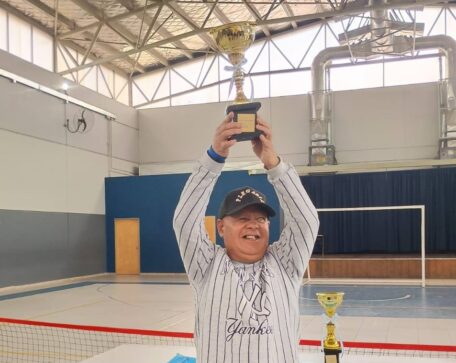 Miguel Vara subcampeón en “Blind Tenis”