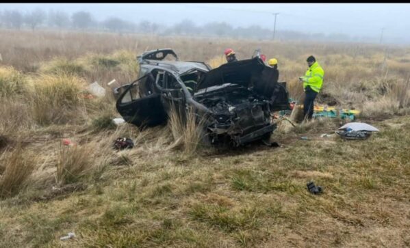Viajaban de Córdoba a Catriel y volcaron en La pampa