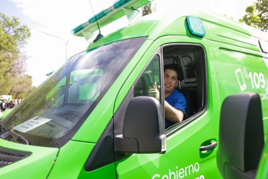 Cómo son las ambulancias de alta complejidad entregadas a hospitales?