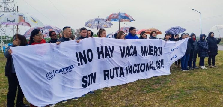 Catriel y 25 de Mayo se movilizan una vez más por la Ruta 151