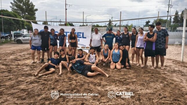 Éxito total en el Torneo de Beach Vóley en el SUM Municipal Eldo Carro