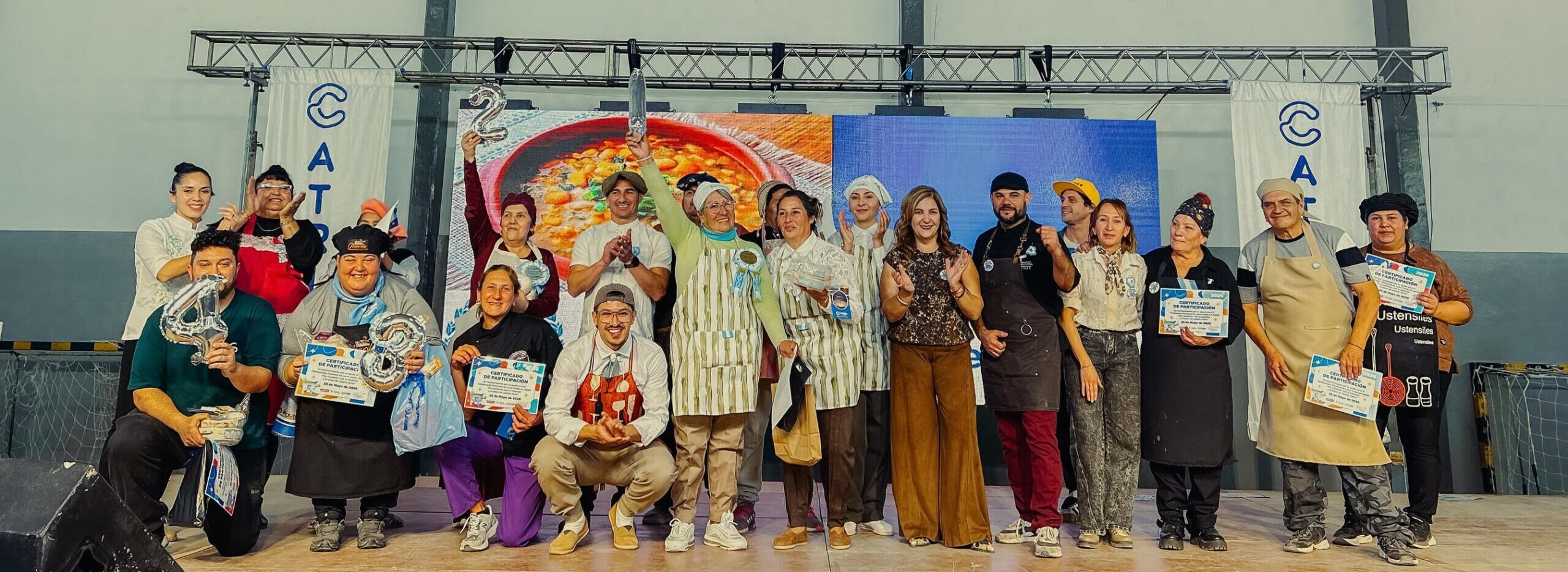 Celebración popular en Catriel-Gran convocatoria en la 3° Edición del Festival Provincial del Locro Criollo