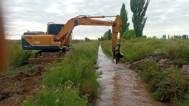 Valle Verde: mejoran canales para fortalecer el riego productivo