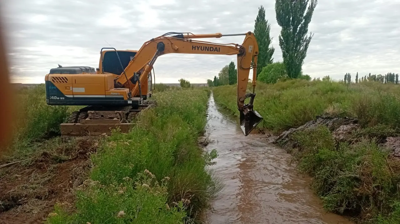 Valle Verde: mejoran canales para fortalecer el riego productivo