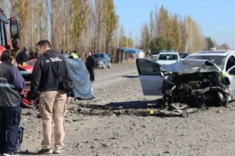 Video del choque fatal en la ruta 22: un hombre murió en el acto