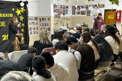 Escuela de Valle Verde festejò las bodas de oro