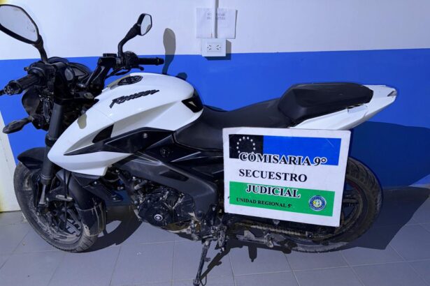 Catriel: La Policía recuperó una moto robada
