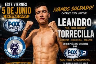 Los Guerreros de Catriel tendrán un fin de semana clave: Torrecilla pelea por Fox Sports y Gutiérrez se presenta en General Conesa