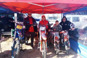 Catriel volvió a destacarse en el MX del Sur de la República con grandes actuaciones en Choele Choel