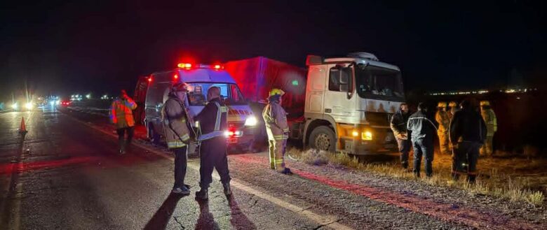 Catriel: accidente de tránsito en la Ruta 151