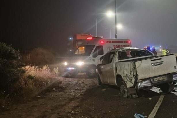Catriel: un muerto y un herido grave en accidente de tránsito