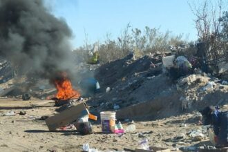 Catriel: vecinos exponen preocupación por quemas sin control en el vertedero municipal