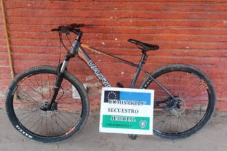 Catriel: en allanamiento recuperan una bicicleta sustraída