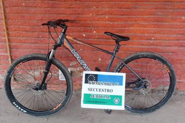 Catriel: en allanamiento recuperan una bicicleta sustraída