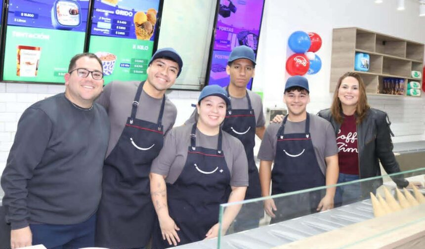Emprendedores: Grido inauguró nuevo local en Catriel