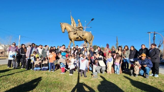 127° Aniversario de Catriel-Jardines Misquihue y Rayun homenajearon a Bibiana García