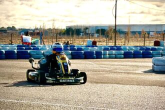 Martín Debasa mostró carácter y sumó puntos importantes en el ProKart de Centenario