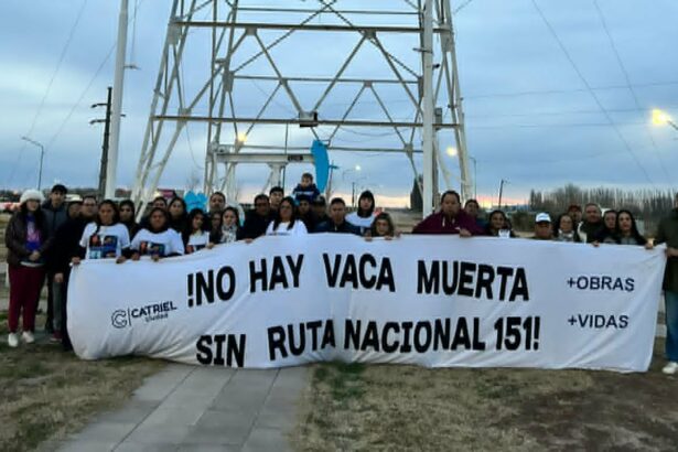 Catriel renovó su reclamo por la Ruta Nacional 151