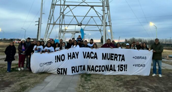 Catriel renovó su reclamo por la Ruta Nacional 151