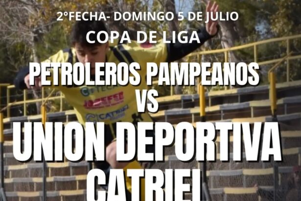 La Unión Deportiva Catriel debuta en la Copa de la Liga con una exigente visita a 25 de Mayo