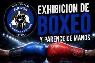 Catriel tendrá su primera edición del “Párense de manos” y exhibición de boxeo