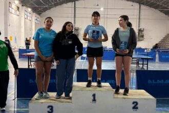 Catriel fue sede de un torneo nacional de tenis de mesa y sus representantes brillaron con una cosecha histórica de medallas