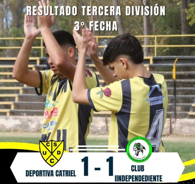 Copa de la Liga-La Depo se quedó con el clásico Catrielense