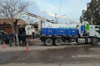 Catriel: ARSA intensificó los trabajos de mantenimiento cloacal