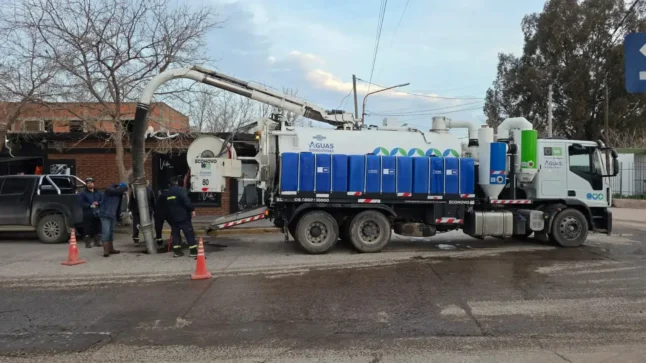 Catriel: ARSA intensificó los trabajos de mantenimiento cloacal