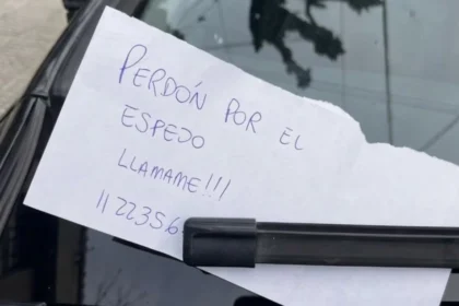 Nueva estafa: rompen el espejo, dejan nota y acceden a la cuenta bancaria
