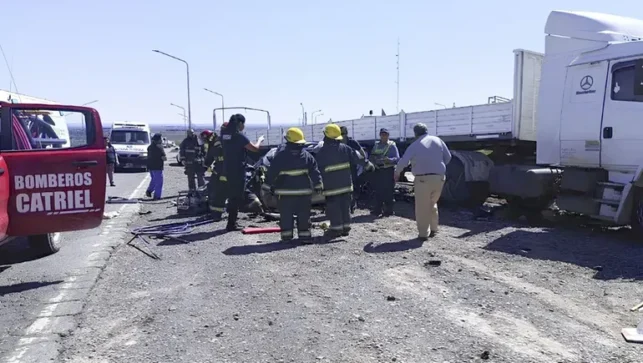 Condenaron a un camionero por dos muertes en un choque frontal en la Ruta 151, acceso a Catriel