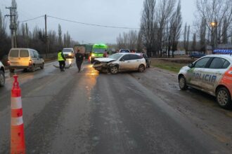 Ruta 151: choque cerca de Cipolletti