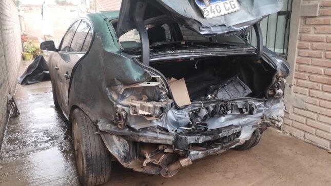 Catriel: salió a dar una vuelta y lo chocaron en la Ruta 151