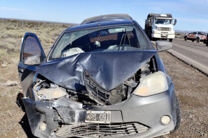 Ruta 151: imprudencia provocó un choque en cadena cerca de Catriel
