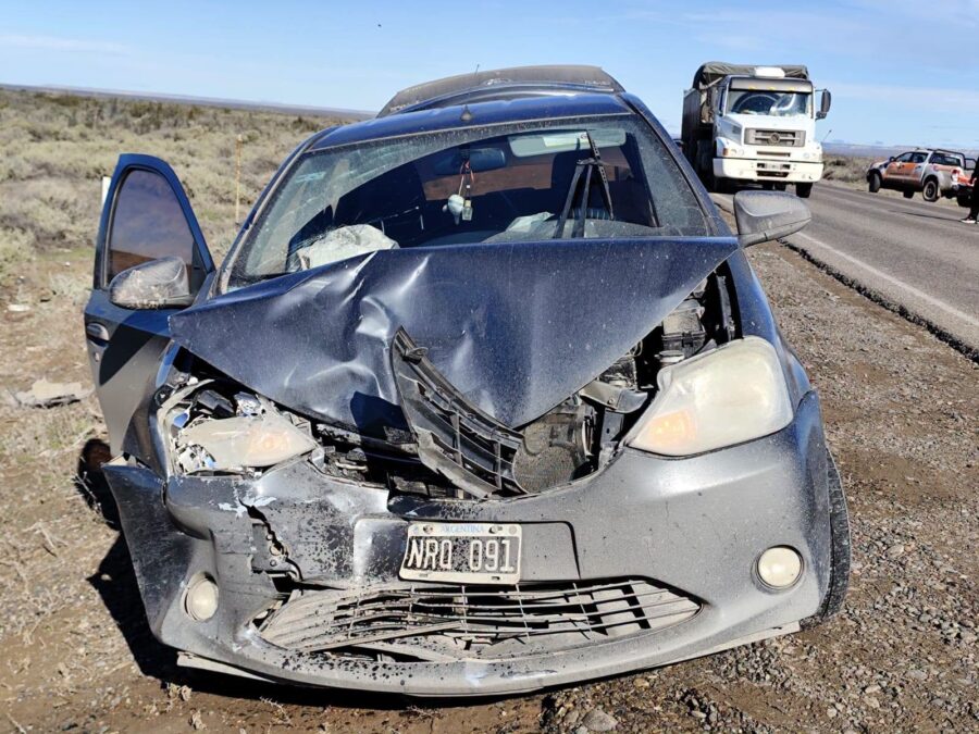 Ruta 151: imprudencia provocó un choque en cadena cerca de Catriel