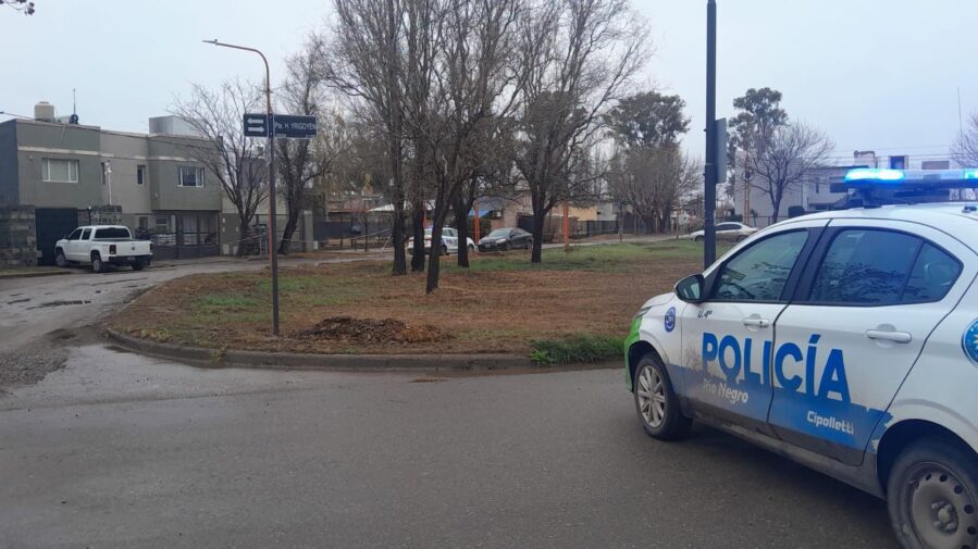 Intento de asalto en Cipolletti. Un delincuente muerto y otro herido