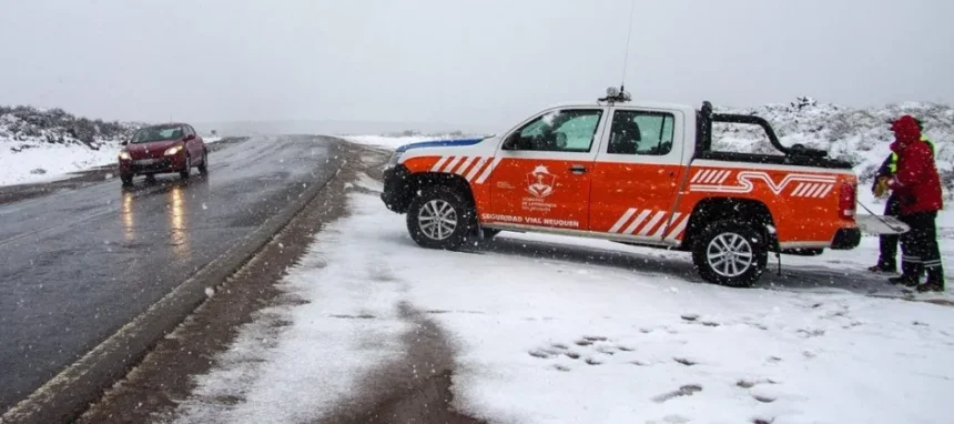 Neuquén pone en marcha el Operativo Nieve con refuerzos sanitarios y de seguridad en las rutas