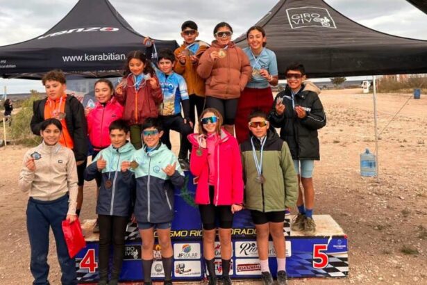 Los Nino Bikers brillaron en La Adela con una destacada actuación en el Norpatagónico de XCO