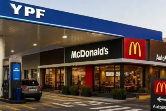 Río Negro tendrá su primer McDonald’s en una estación de YPF