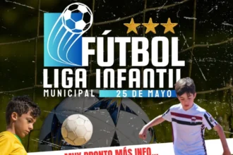 Vuelve la Liga Infantil Municipal de Fútbol de 25 de Mayo
