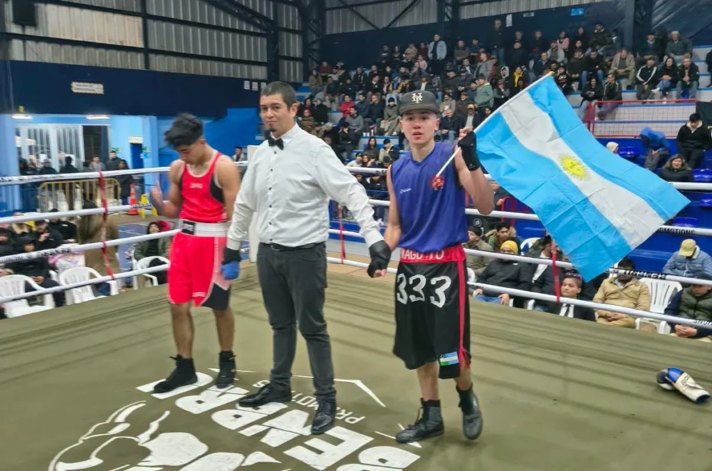 Los Guerreros de Catriel dejaron su marca en una velada internacional de boxeo en Chile