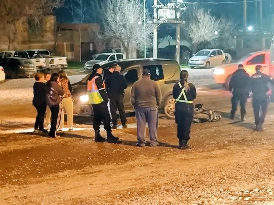 Catriel: hombre alcoholizado provocó accidente de tránsito