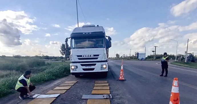 La Pampa: Vialidad detectó camiones con hasta 3.600 kilos de exceso de peso