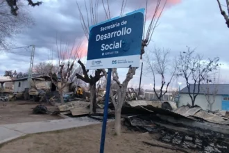 Incendio del ex pabellón de YPF. Salzotto: “Que la verdad salga a la luz”