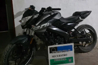Catriel: policía recupero moto robada en Neuquén en febrero de 2025
