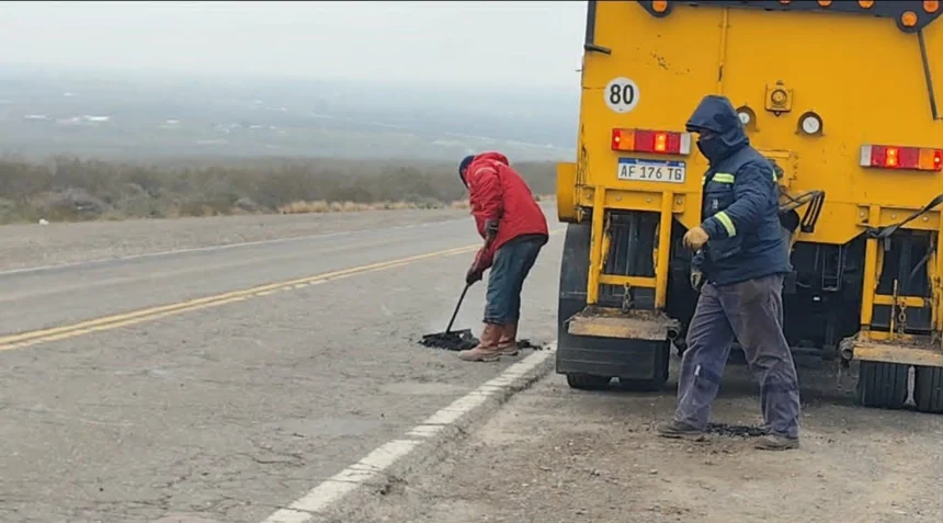 (Video) Vialidad Nacional coloca «Rapibach» en la Ruta 151