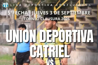 La Depo adelanta la quinta fecha: recibe este jueves a Deportivo Roca